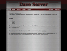 Tablet Screenshot of daveserver.info